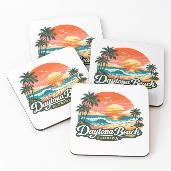Item preview, Daytona Beach Florida Tropical Beach Surfing Scuba Surf Vacation designed and sold by ArtByMouad.