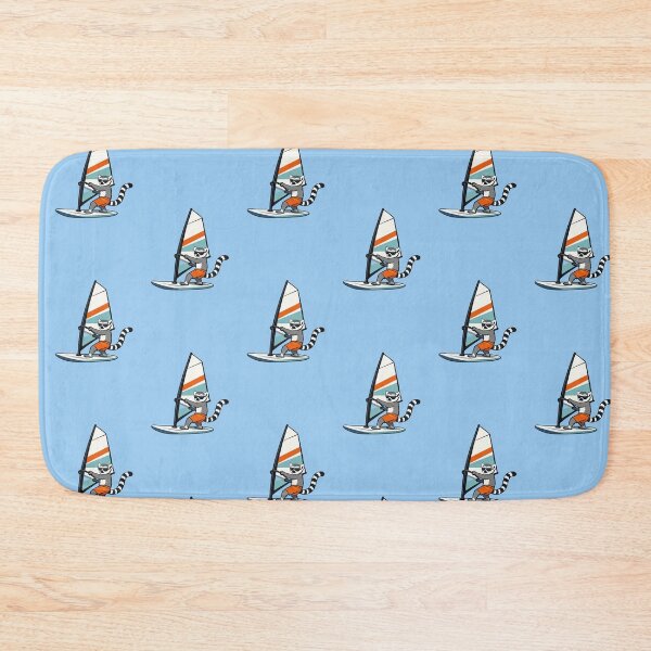 Item preview, Windsurfing Lemur – Funny Animal Adventure Design designed and sold by Dogandesighn.
