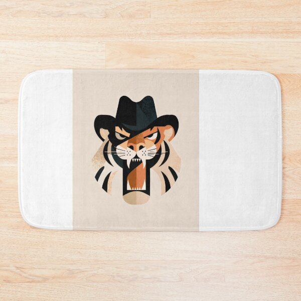 Item preview, Wall Art - Postcard - Fierce Geometry: Tiger in Style designed and sold by ForeverPrintsOK.
