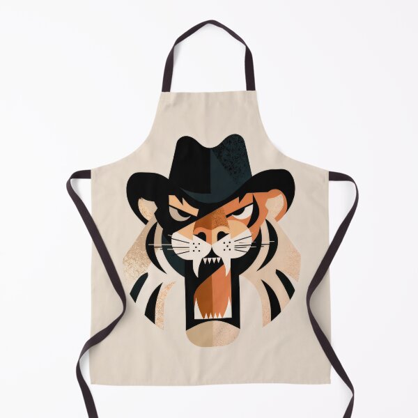 Item preview, Wall Art - Postcard - Fierce Geometry: Tiger in Style designed and sold by ForeverPrintsOK.