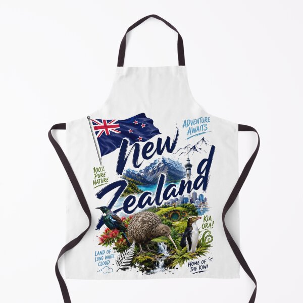 Item preview, New Zealand Adventure – Land of Natural Wonders designed and sold by Countries&Cities Shop.