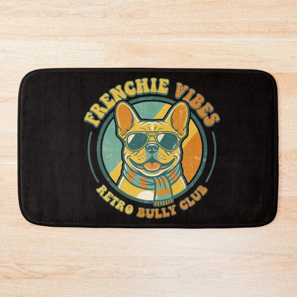 Item preview, Retro Frenchie Vibes | Cool French Bulldog Sunglasses Retro Bully Club designed and sold by zohocreations.