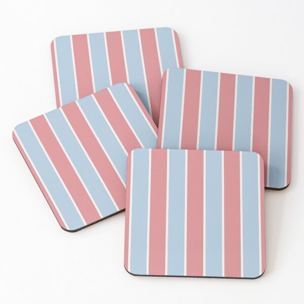 Item preview, Pastel striped seamless pattern background in pink blue and white colors. designed and sold by TaniaArtDesign.