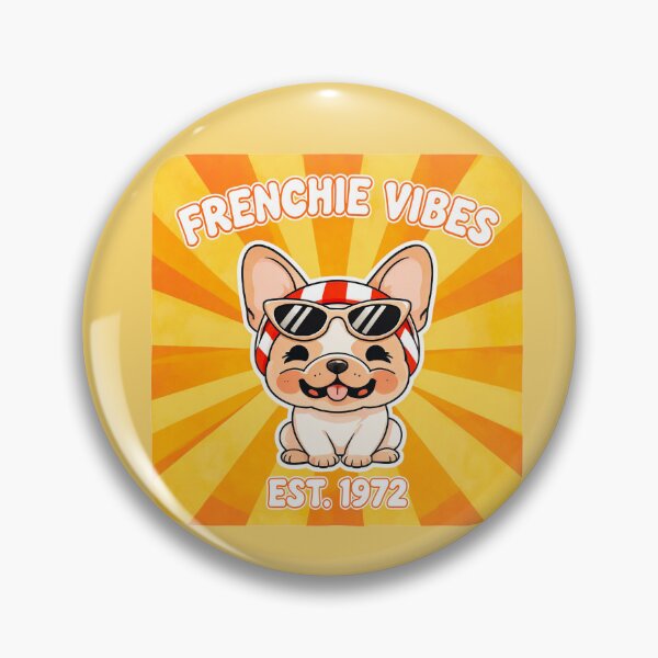 Item preview, Frenchie Vibes Retro Bully Club Cool French Bulldog Sunglasses designed and sold by zohocreations.