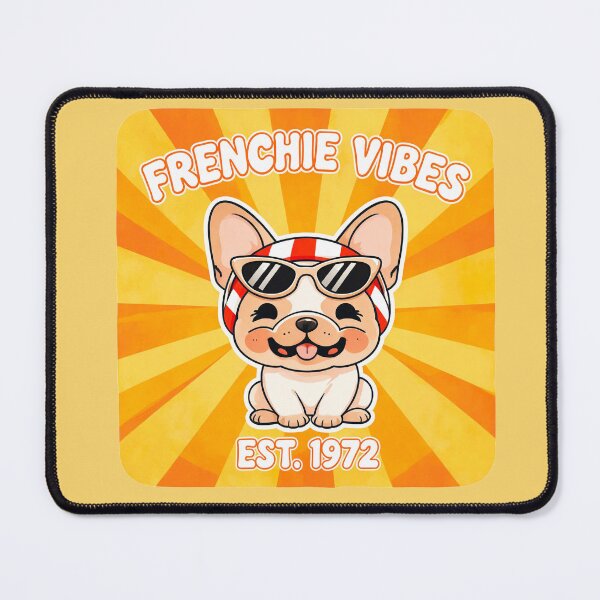 Item preview, Frenchie Vibes Retro Bully Club Cool French Bulldog Sunglasses designed and sold by zohocreations.
