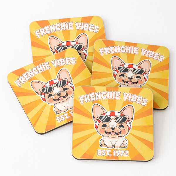 Item preview, Frenchie Vibes Retro Bully Club Cool French Bulldog Sunglasses designed and sold by zohocreations.