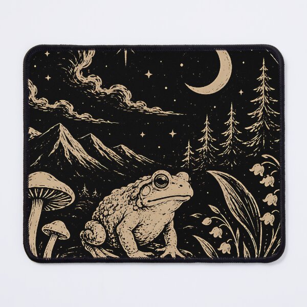 Item preview, Vintage Celestial Toad & Lily of the Valley  designed and sold by Jaideep Walia.