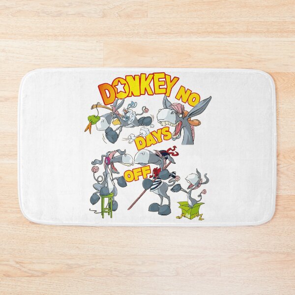 Item preview, Donkey No Days Off Retro Comic Character Sticker Sheet Graphic designed and sold by DesignArtist.ia.