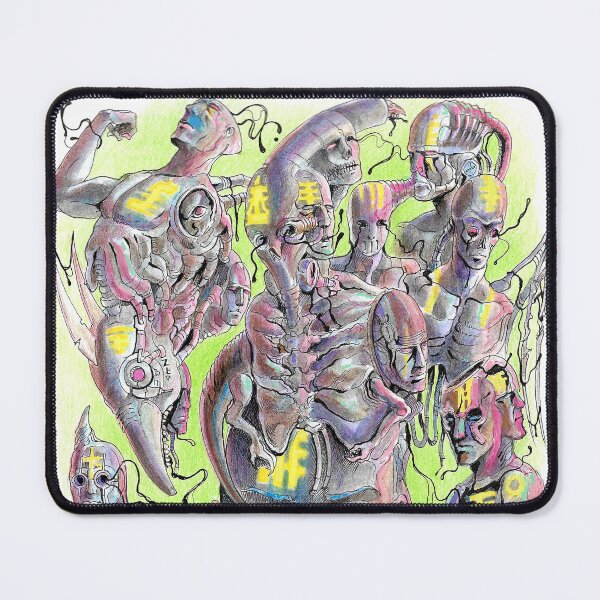 Item preview, Cyberpunk post apocalyptic alien manga ink art designed and sold by Paintbase.