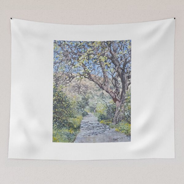 Item preview, A COUNTRY LANE IN SPRING - RAGOL designed and sold by Margaret Merry.
