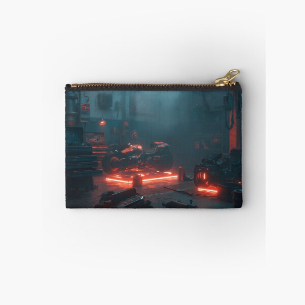 Item preview, Neon Cyber Workshop Factory Interior designed and sold by Visual Foundry.