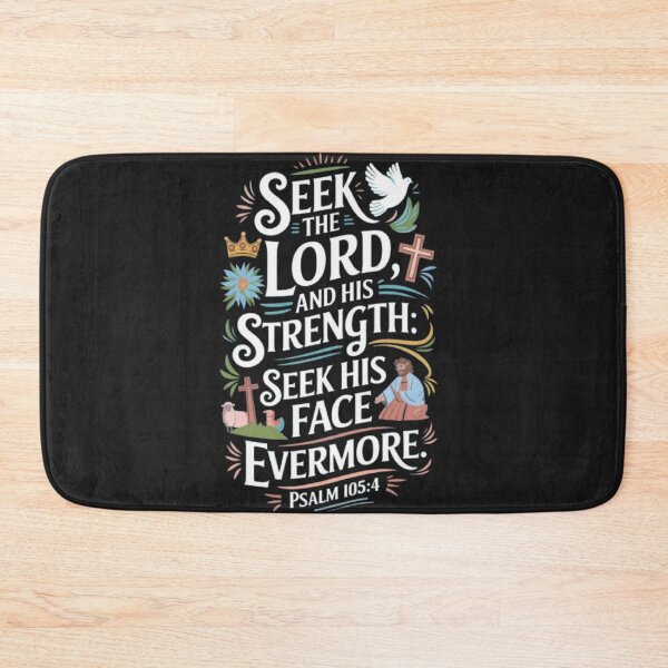 Item preview, Psalm 105:4 designed and sold by GraphicMondaze.