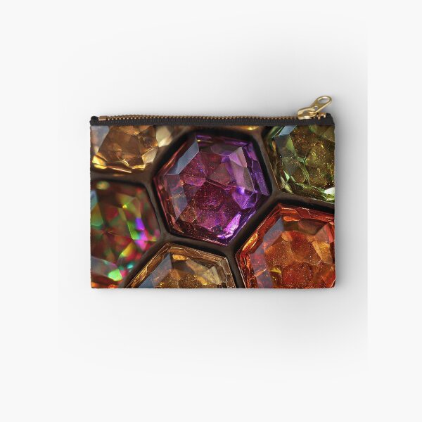 Item preview, Glowing Hexagonal Gemstones Vibrant Colors designed and sold by Visual Foundry.