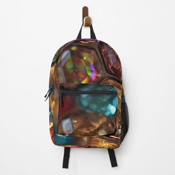 Item preview, Glowing Hexagonal Gemstones Vibrant Colors designed and sold by Visual Foundry.