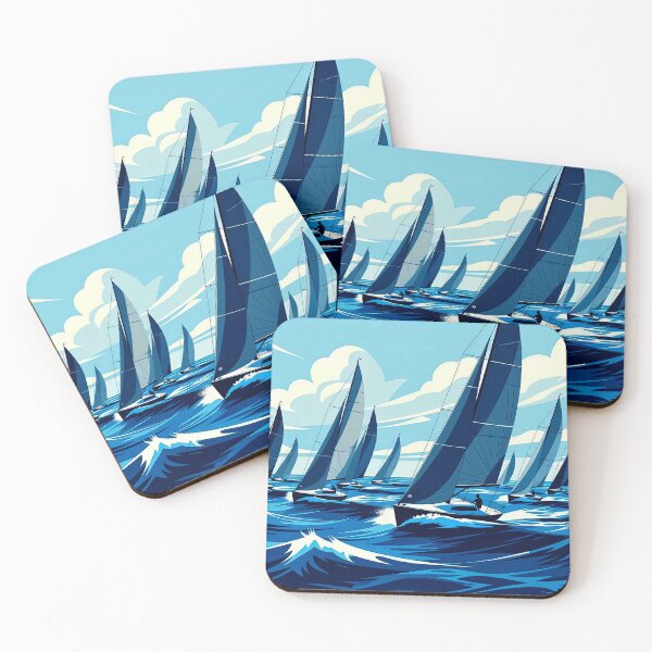 Item preview, High Seas Regatta designed and sold by Leslie Montgomery Art.