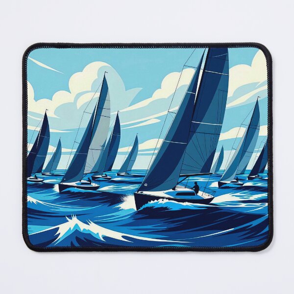 Item preview, High Seas Regatta designed and sold by Leslie Montgomery Art.