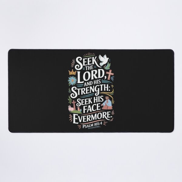 Item preview, Psalm 105:4 designed and sold by GraphicMondaze.