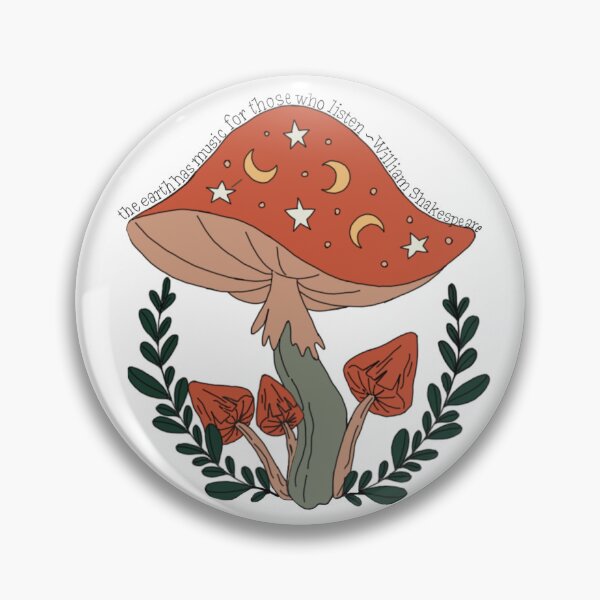 Item preview, Starry Fungi  designed and sold by paperfoxstudios.