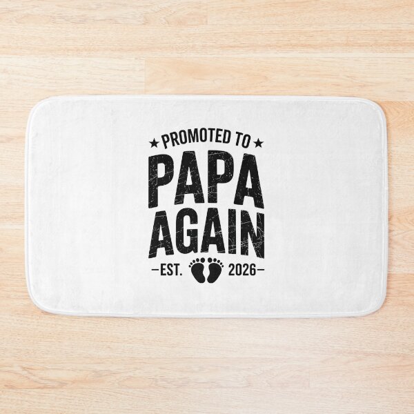 Item preview, Promoted to Papa Again 2026 designed and sold by jkrphoto.