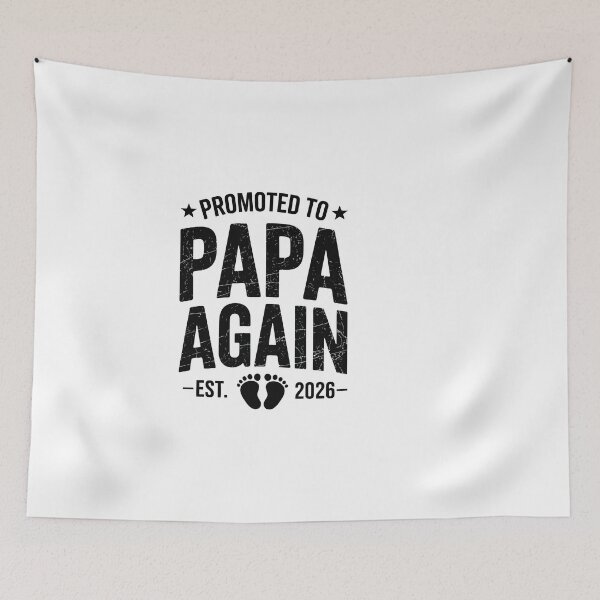 Item preview, Promoted to Papa Again 2026 designed and sold by jkrphoto.