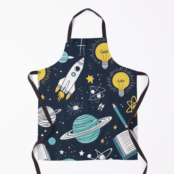 Item preview, Whimsical Science and Outer Space Doodle Pattern designed and sold by Paulocdias.