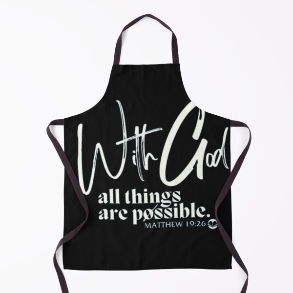 Item preview, Matthew 19:26 designed and sold by GraphicMondaze.