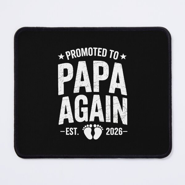 Item preview, Promoted to Papa Again 2026 designed and sold by jkrphoto.