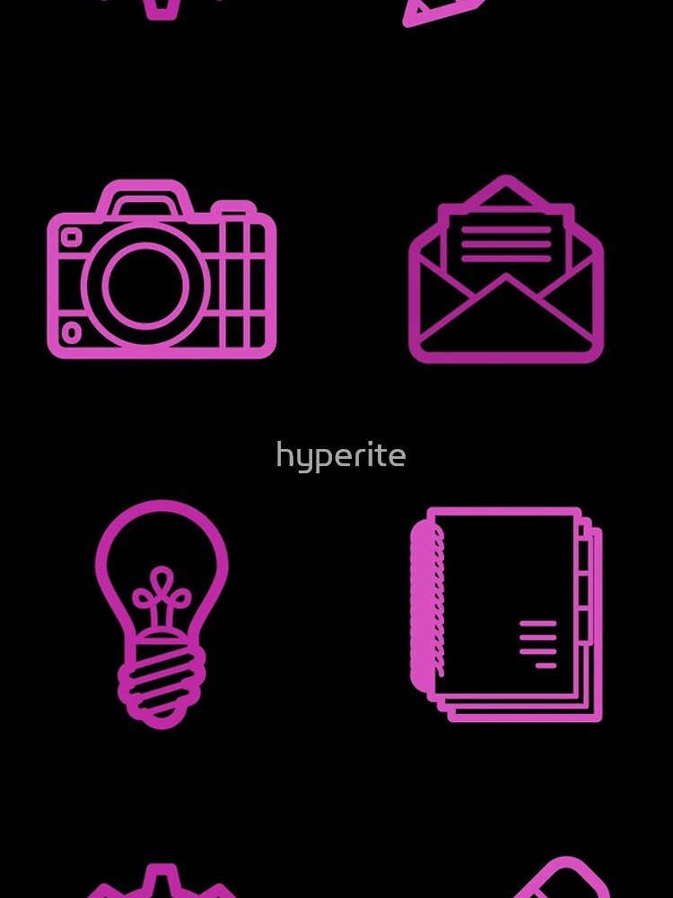 Thumbnail 4 of 4, iPhone Case, Workaholic - Icon Pattern designed and sold by hyperite.
