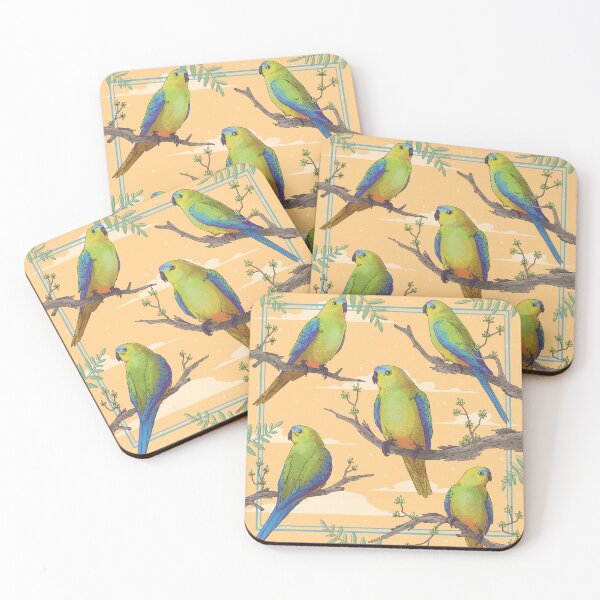 Item preview, 5 OBPs coasters designed and sold by Friends of OBP.