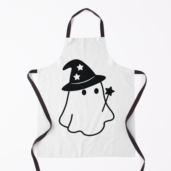 Item preview, Lumi the ghost dressed as a witch designed and sold by Design-by-Steph.