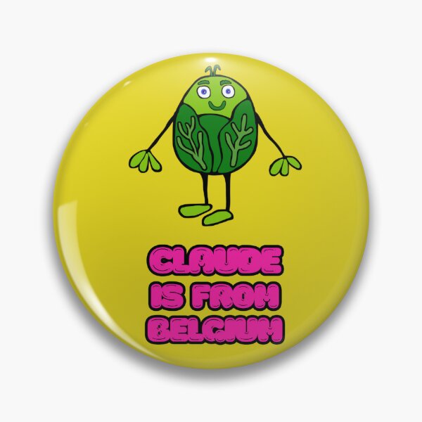 Item preview, Claude is from Belgium designed and sold by LagoonandBeans.