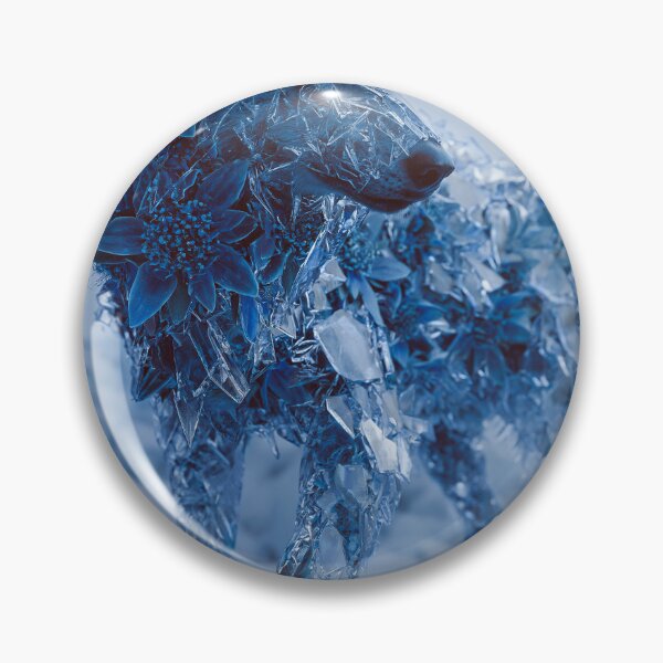 Item preview, Crystalline Ice Wolf Winter Art designed and sold by Visual Foundry.