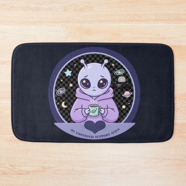 Item preview, My Emotional Support Alien designed and sold by QuietNovaShop.