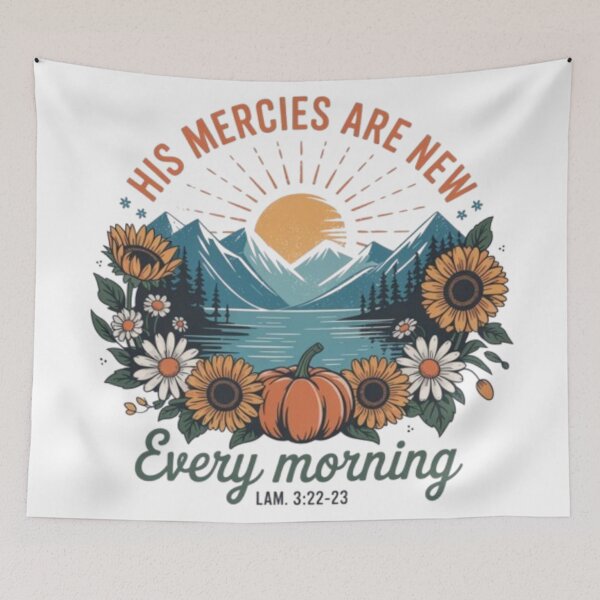 Item preview, Lamentations 3:22-23 designed and sold by GraphicMondaze.