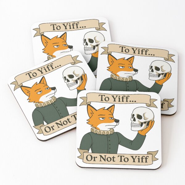 Item preview, To Yiff Or Not To Yiff Furry Fox designed and sold by BlueBullBazaar.