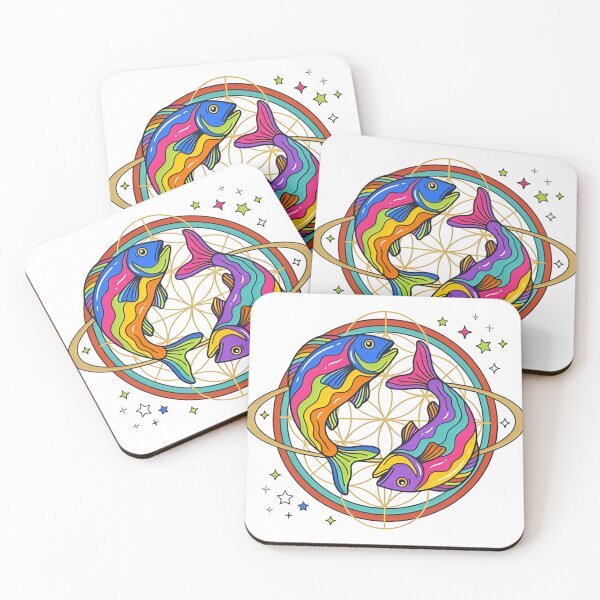 Item preview, Retro Pisces  designed and sold by Karma&Tao.