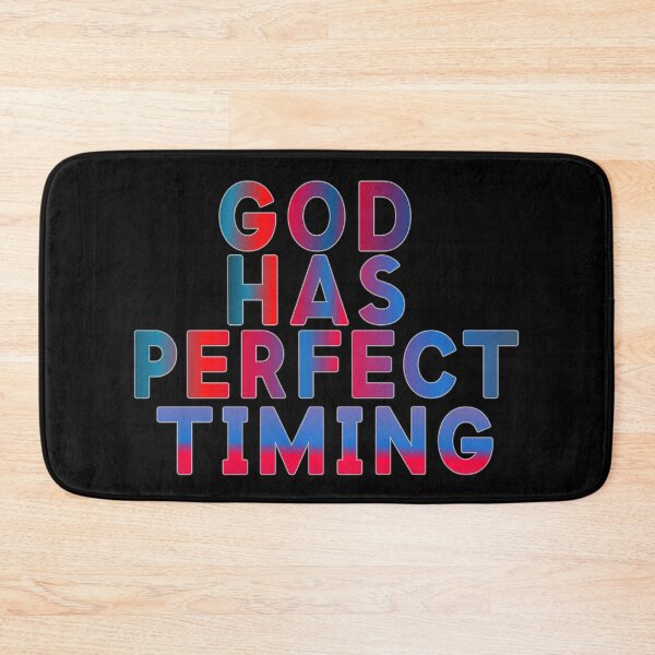 Item preview, God Has Perfect Timing designed and sold by ZooStateofMind.