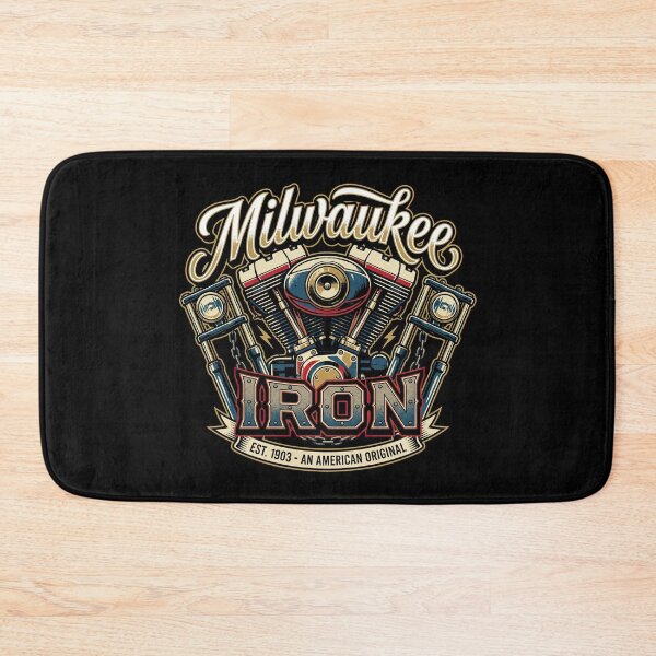 Item preview, Milwaukee Iron Harley Davidson Freedom Machine Graphic designed and sold by enzoade.