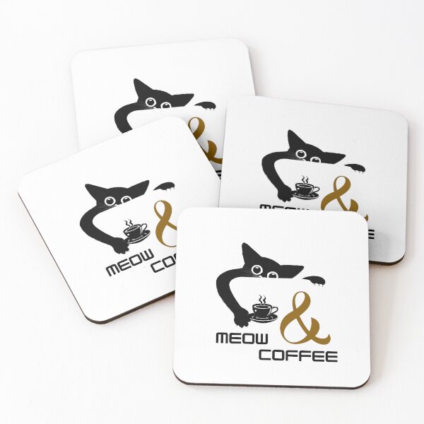 Item preview, Meow & Coffee Cute Cat Coffee Lover Design – Kawaii Cat Aesthetic for Coffee Lovers, Cozy Morning Vibes & Cat Mom Gift designed and sold by Art IN Pack.
