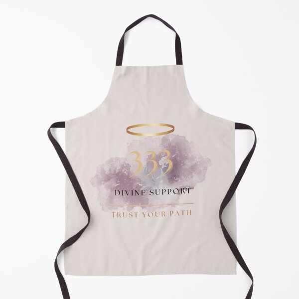 Item preview, 333 Divine Support – Trust Your Path Spiritual Typography Design designed and sold by CosmicQuietLab.