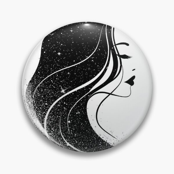 Item preview, Cosmic Girl Profile Silhouette Art designed and sold by Visual Foundry.