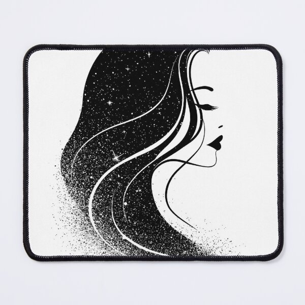 Item preview, Cosmic Girl Profile Silhouette Art designed and sold by Visual Foundry.