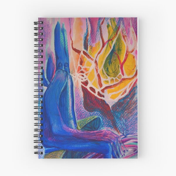 Item preview, Sad oniric landscape with fire and water designed and sold by Rainbow Infinity.