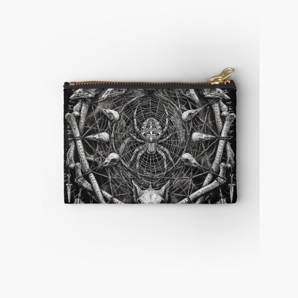 Item preview, Dark Occult Dreamcatcher with Skulls and Spider designed and sold by IYI.