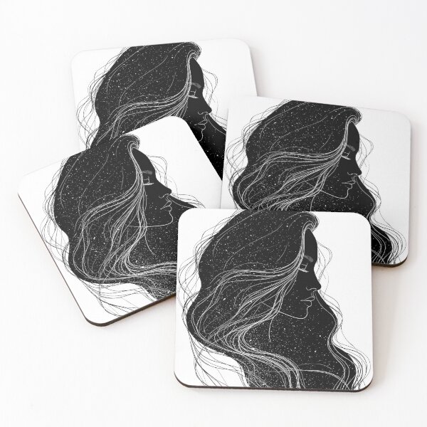 Item preview, Cosmic Woman Profile Line Art designed and sold by Visual Foundry.