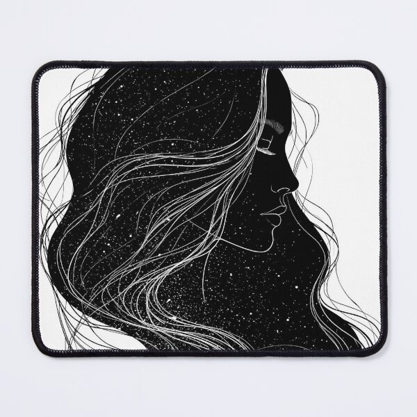 Item preview, Cosmic Woman Profile Line Art designed and sold by Visual Foundry.