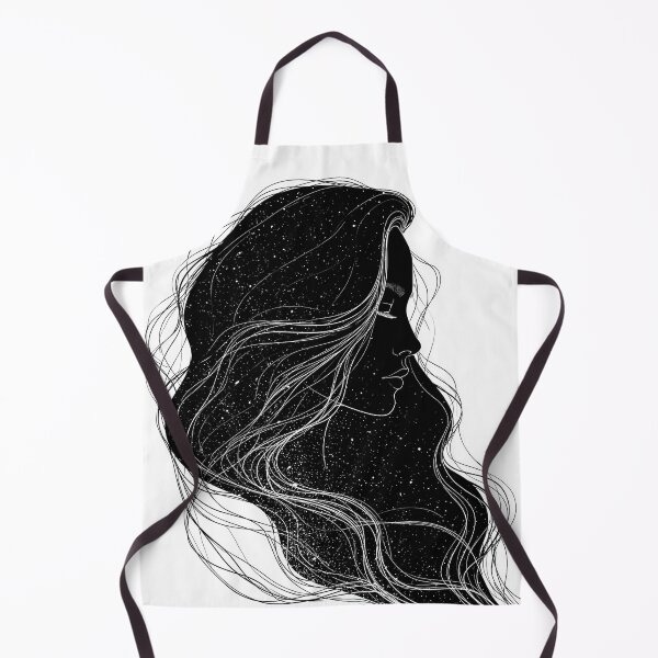 Item preview, Cosmic Woman Profile Line Art designed and sold by Visual Foundry.