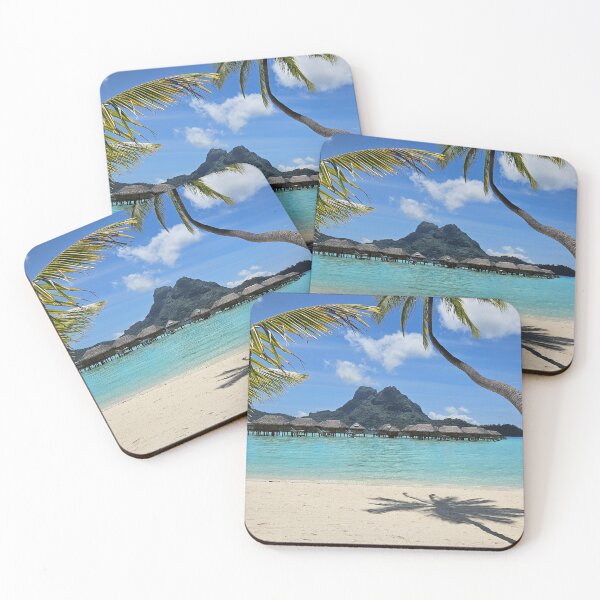 Item preview, Bora Bora Beach — Overwater Bungalows and Mount Otemanu, French Polynesia designed and sold by IsleAmore.