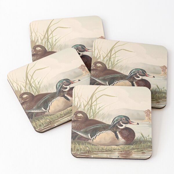 Item preview, Wood Duck Portrait | Bird Art designed and sold by GammaRay.