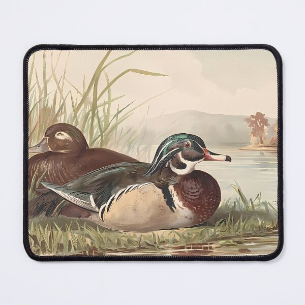 Item preview, Wood Duck Portrait | Bird Art designed and sold by GammaRay.